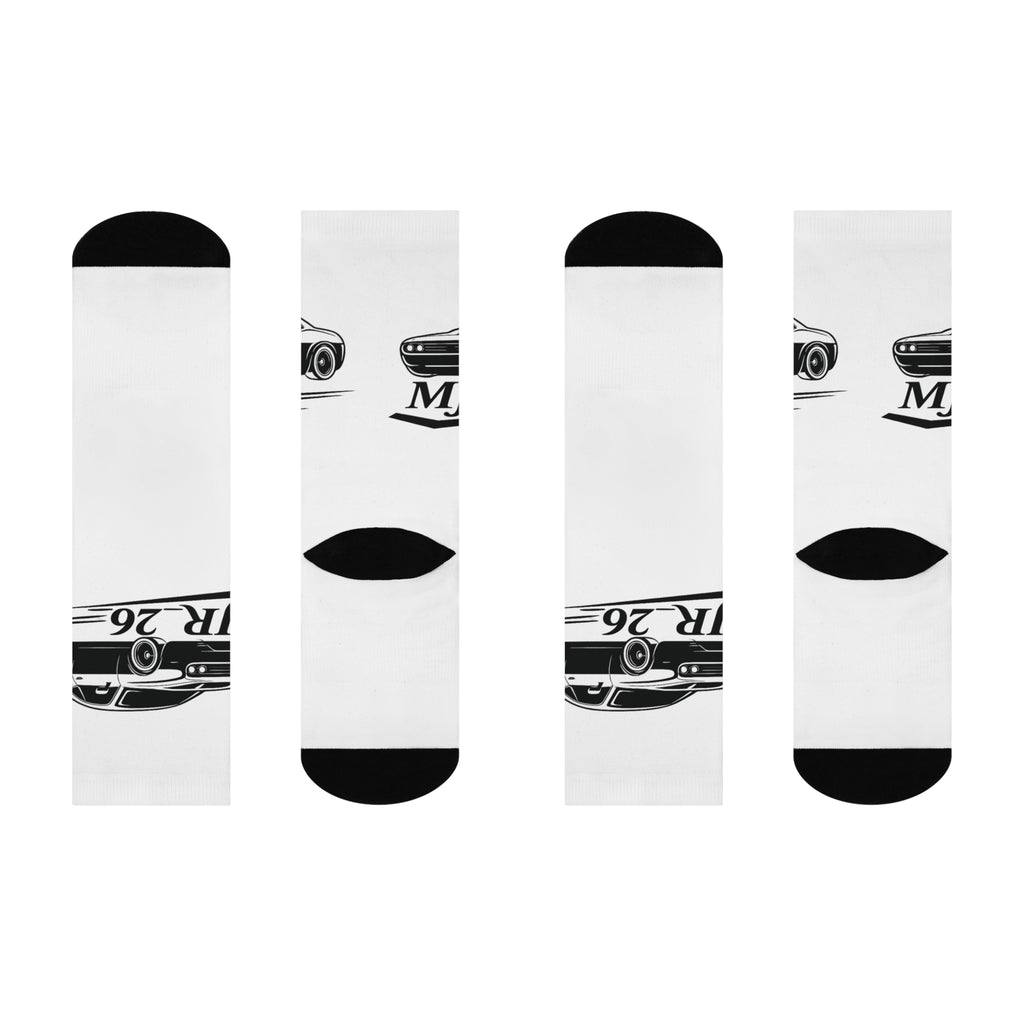 Crew Socks — Graphic Cushioned Socks