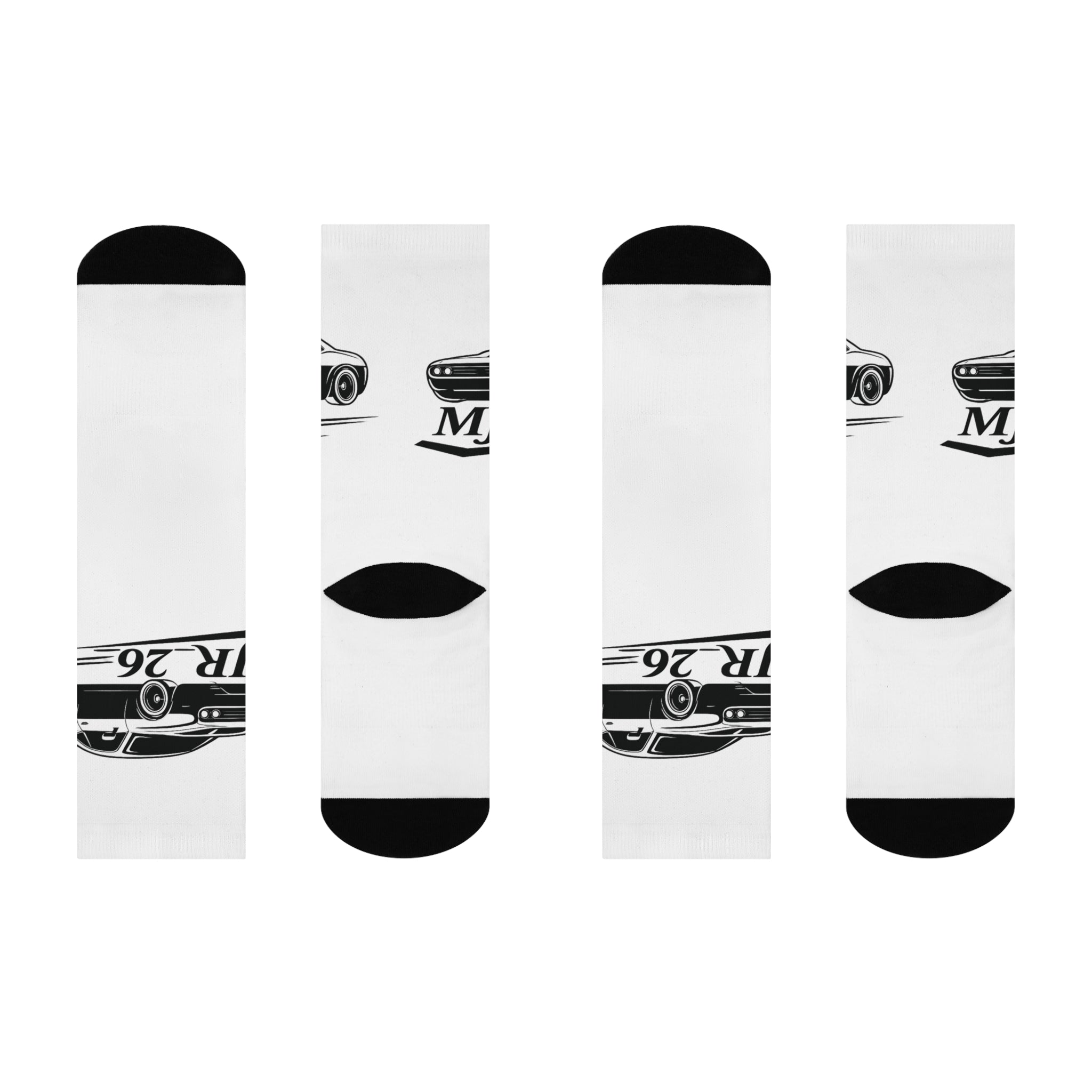 Crew Socks — Graphic Cushioned Socks