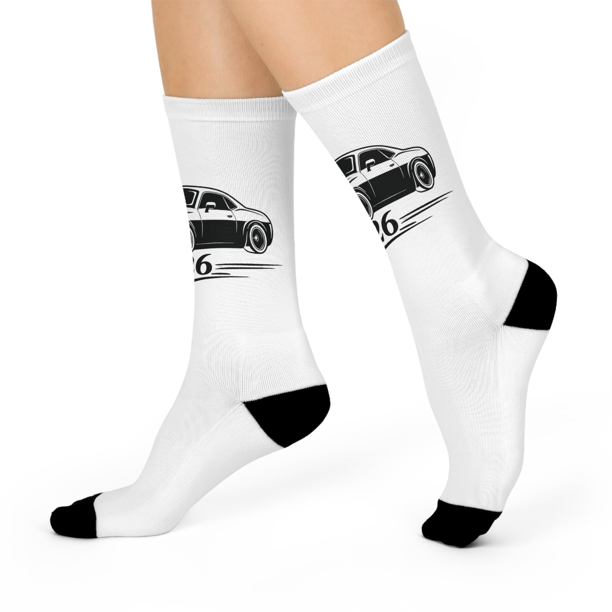 Crew Socks — Graphic Cushioned Socks